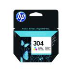 HP 304 Ink Cartridge Tricolour N9K05AE HPN9K05AE