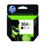HP 304XL Black Ink Cartridge (High Yield, 300 Page Capacity) N9K08AE HPN9K08AE