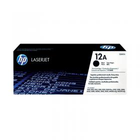 HP 12A LaserJet Toner Cartridge Black Q2612A HPQ2612A