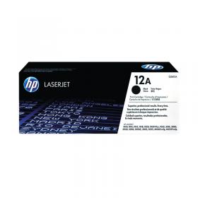 HP 12A Original LaserJet Toner Cartridge Black Q2612A HPQ2612A