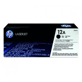 HP 12A LaserJet Toner Cartridge Black Q2612A HPQ2612A