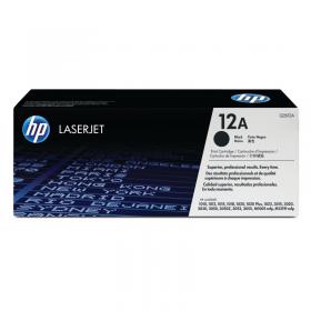 HP 12A LaserJet Toner Cartridge Twin Pack Black Q2612AD HPQ2612AD