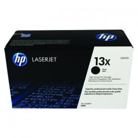 HP 13X Black High Yield Laserjet Toner Cartridge Q2613X HPQ2613X