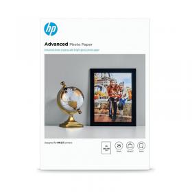 HP Advanced Glossy Photo Paper A4 250gsm (Pack of 25) Q5456A HPQ5456A