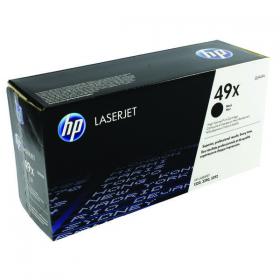 HP 49X Laserjet Toner Cartridge High Yield Black Q5949X HPQ5949X
