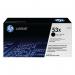 This picture shows a pack of HP 53X black ink cartridges for LaserJet printers, labeled as High Yield. The cartridges have the HP logo and product name clearly printed on them. The packaging is sleek and professional, with a modern design.