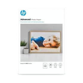 HP White A3 Advanced Glossy Photo Paper (Pack of 20) Q8697A HPQ8697A