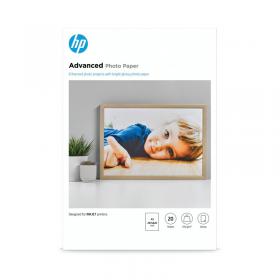 HP Advanced Glossy Photo Paper A3 250gsm (Pack of 20) Q8697A HPQ8697A