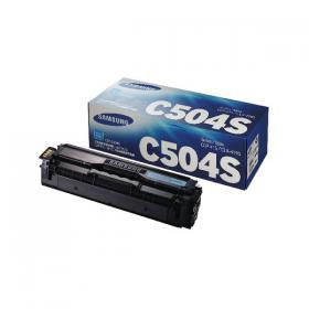 Samsung CLT-C504S Toner Cartridge Cyan SU025A HPSU025A