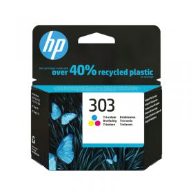 HP 303 Inkjet Cartridges Tri Colour CMY T6N01AE HPT6N01AE