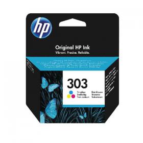 HP 303 Inkjet Cartridges Tri Colour CMY T6N01AE HPT6N01AE