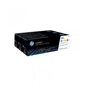 HP 131A Cyan/Magenta/Yellow Laserjet Toner Cartridges (Pack of 3) CF213A HPU0SL1AM