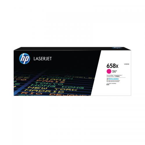 W2003X (658X) - Cartouche laser HP originale magenta (28 000 pages) main image 1