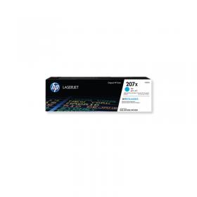 HP 207X Original LaserJet Toner Cartridge High Yield Cyan W2211X HPW2211X