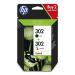 HP 302 Black and Colour Ink Cartridges (Pack of 2) X4D37AE