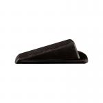 The photograph shows a collection of heavy duty door wedges in a warm, brown color. The non-slip base provides a sturdy grip, making them perfect for keeping doors open or closed as needed. Simple and unbranded in design, these wedges have a clean and versatile look.