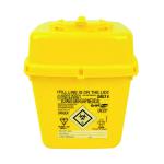 Reliance Medical Sharps Container High Visibility Yellow 4 Litre 4602 HS57845