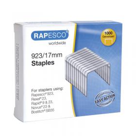 Rapesco 92317mm Staples (1000 Pack) 1240 HT00548