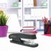 Rapesco Sting Ray Half Strip Stapler Black R72660B3 HT01062