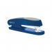 In the photo, you can see a sleek and modern blue Rapesco R9 Manta Ray stapler displayed on a white background. Its full strip design and Rapesco branding are clearly visible, making it a professional and efficient choice for any office or home workspace. The stapler has a sturdy construction and a smooth finish, giving it a high-quality appearance.