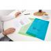 Rapesco Eco Recycled Popper Wallet A4+ Assorted Bright Transparent (Pack of 20) 1494 HT01583