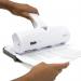 Rapesco ALU 40 Heavy Duty 4 Hole Punch White 1324 HT02506