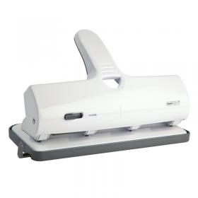 Rapesco ALU 40 Heavy Duty 4 Hole Punch White 1324 HT02506