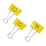 Rapesco Emoji Foldback Clip 32mm Yellow (Pack of 20) 1354 HT02596