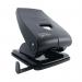 Rapesco 835-P Heavy Duty 2-Hole Punch Metal Black PF835PB2 HT02801