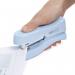 Rapesco Stand Up Space Saving Stapler Powder Blue 1379 HT03058