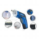 Rapesco Germ-Savvy Antibacterial Cordless Screwdriver 3.6V Blue 1640 HT03570