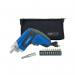 Rapesco Germ-Savvy Antibacterial Cordless Screwdriver 3.6V Blue 1640 HT03570