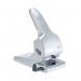 A photograph of Rapesco Hole Punches Rapesco Zero-65 Heavy Duty Hole Punch Capacity 65 Sheets Silver 0732 HT12660 would show a sturdy silver hole punch with a lever handle and adjustable paper guide. The punch can handle up to 65 sheets at once and has a sleek, professional design.