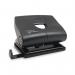 Rapesco Germ-Savvy 820-P 2-Hole Hole Punch 22 Sheets Black PF8700B1 HT14073