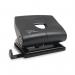 Rapesco Germ-Savvy 820-P 2-Hole Hole Punch 22 Sheets Black PF8700B1 HT14073