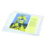 Rapesco Eco PP Popper Wallet A3 Clear (Pack of 5) 1042 HT15184