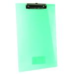 Rapesco Frosted Transparent Clipboard Single SHP PCBAS HT15198
