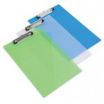 Rapesco Clipboard Frosted Transparent Assorted (Pack of 10) SHP PCBAS HT15199