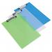 Rapesco Clipboard Frosted Transparent Assorted (10 Pack) SHP PCBAS HT15199