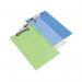 Rapesco Clipboard Frosted Transparent Assorted (10 Pack) SHP PCBAS HT15199