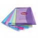 Rapesco Popper Wallet Foolscap Assorted (Pack of 5) 0688 HT17015