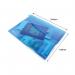 Rapesco Eco Recycled Popper Wallet A5 Assorted Bright Transparent (Pack of 5) 0689 HT17016