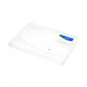 Rapesco Rigid Wallet Box File 25mm Capacity 250 Sheets A4 Clear 0708 HT17035