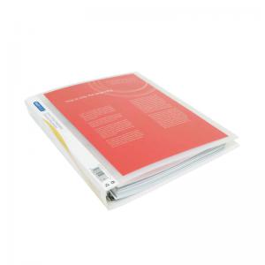 Rapesco Presentation Four-Ring Binder 25mm A4 Clear Pack of 10 0717