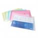 Rapesco Popper Wallet Foolscap Assorted Pastel (Pack of 5) 0696 HT18505