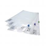 Rapesco Zippi Bags Plastic Zip A4 Plus Clear (25 Pack) 0796 HT40359