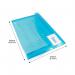 Rapesco Eco Recycled ID Popper Wallet Assorted Bright A4 Transparent (Pack of 5) 0700 HT51702