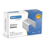 Rapesco 53/8mm Staples Chisel Point (Pack of 5000) 0750 HT55541