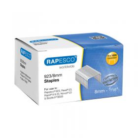 Rapesco 923/8mm Staples (Pack of 4000) S92308Z3 HT92308