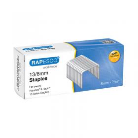 Rapesco 13/8mm Staples (5000 Pack) S13080Z3 HTST138